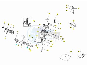 Europa 50 drawing Drive shaft - Cylinder