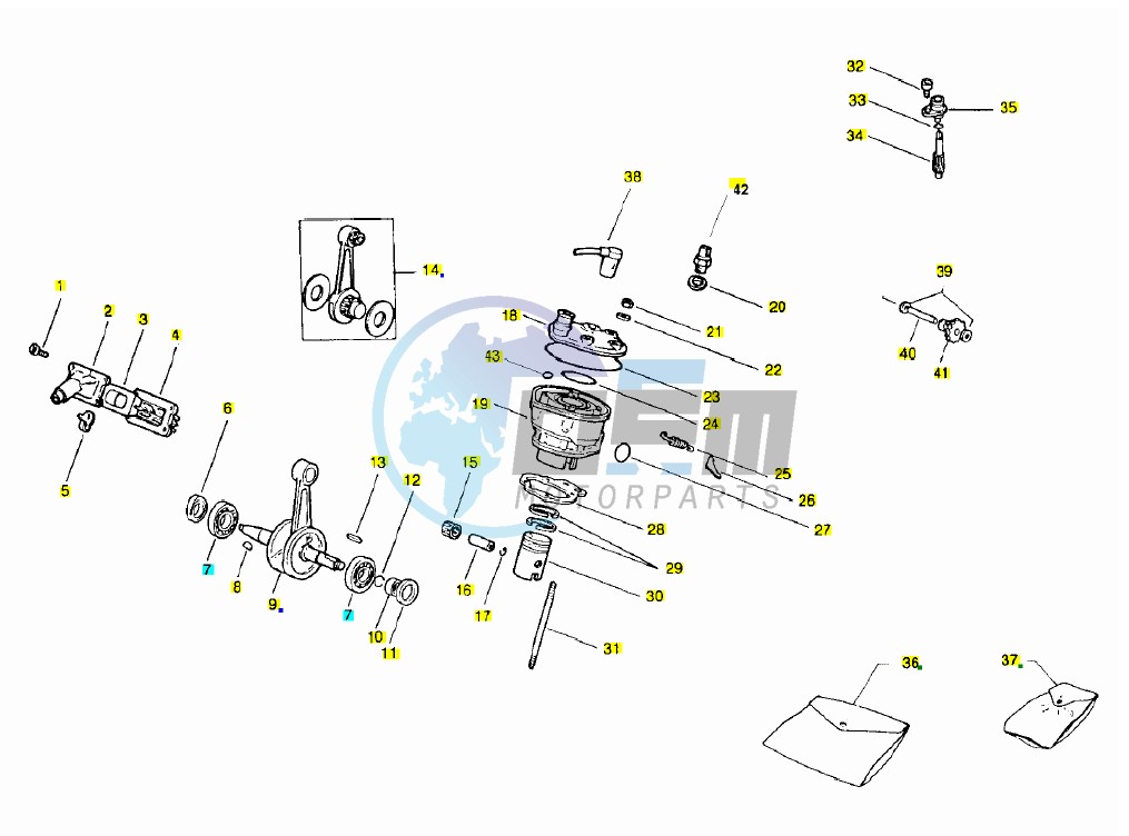 Drive shaft - Cylinder