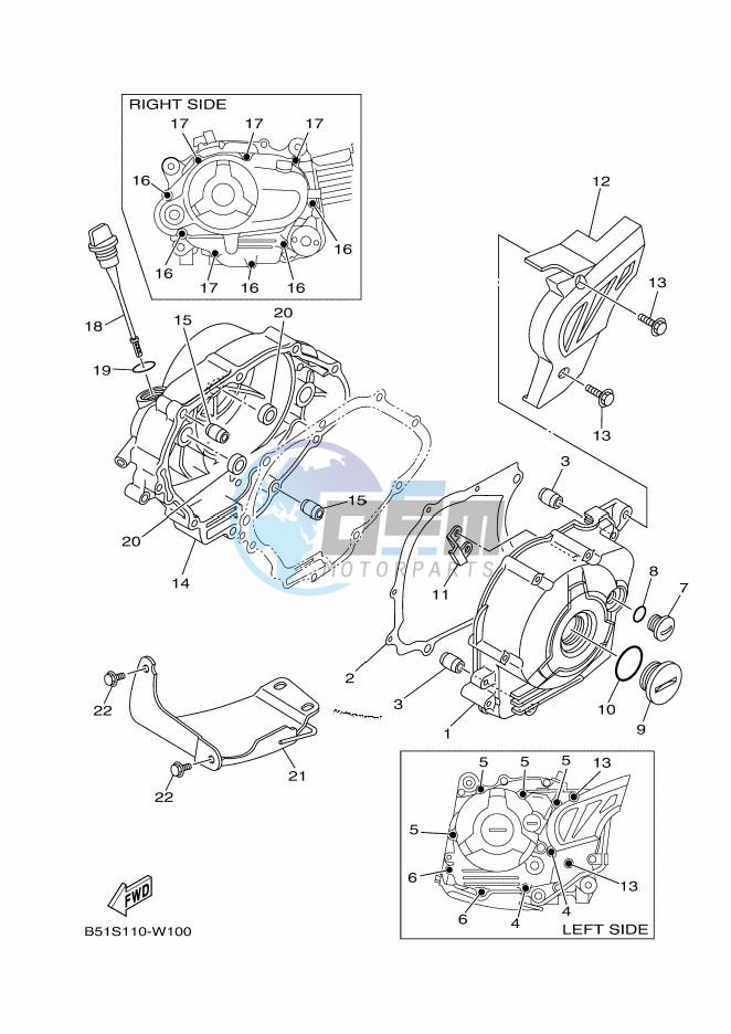 CRANKCASE COVER 1