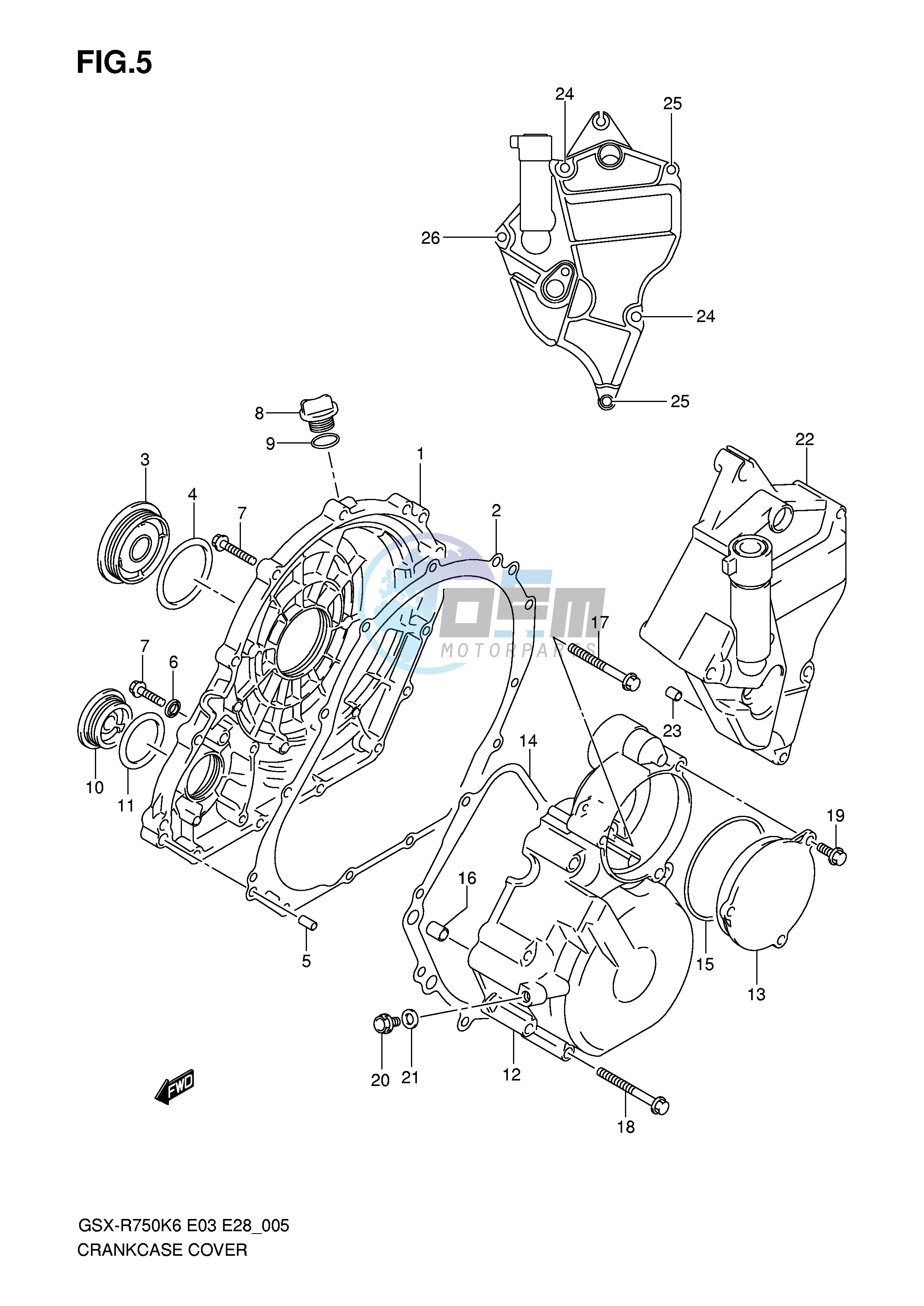 CRANKCASE COVER