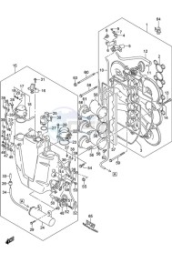 DF 225 drawing Throttle Body