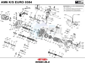 MRX-50-CASTROL-CASTROL drawing ENGINE  AM6 K/S EURO 0384