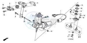 TRX420FPAA Australia - (U / PS) drawing STEERING SHAFT (EPS)