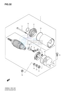 AN650 drawing STARTING MOTOR