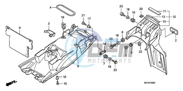 REAR FENDER