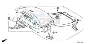 GL18009 BR / AB - (BR / AB) drawing AIRBAG MODULE