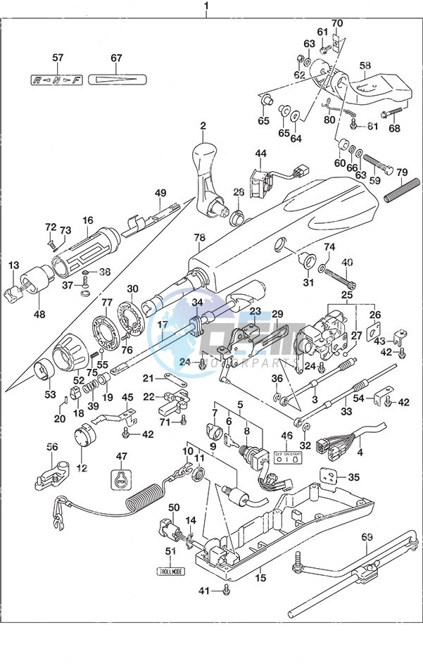 Tiller Handle