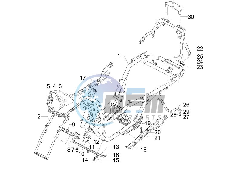 Frame bodywork