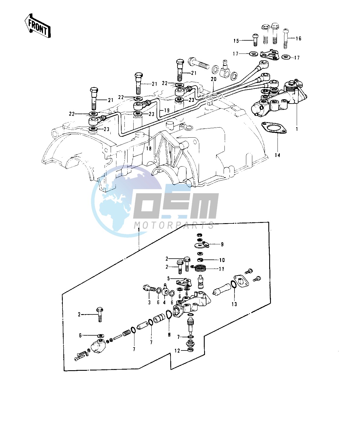 OIL PUMP -- 76-78 A3_A4_A5- -