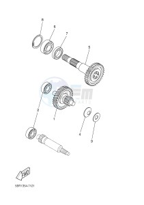 CS50 JOG R (2ADD 2ADD 2ADD) drawing TRANSMISSION