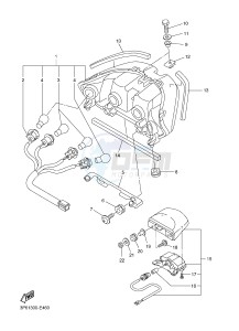 FJR1300A FJR1300A ABS (1MC9 1MCA 1MCB) drawing TAILLIGHT