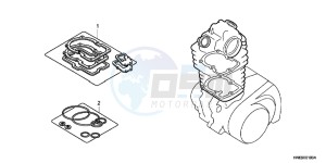 TRX250XB drawing GASKET KIT A