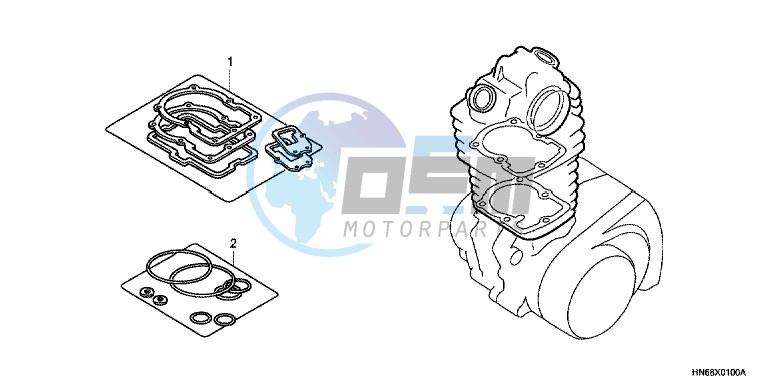 GASKET KIT A