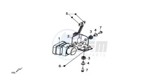 MAXSYM 600 I ABS drawing ABS CIRCUIT REGULATOR