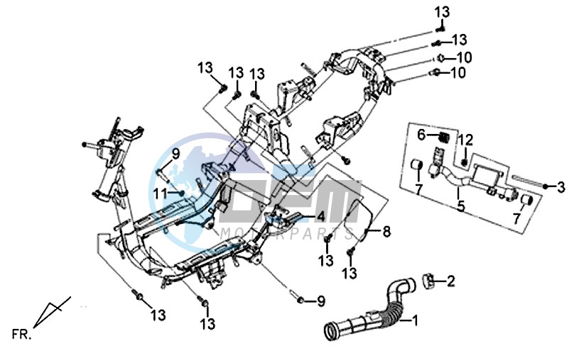 FRAME / ENGINE MOUNT