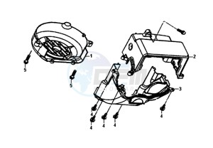 FIDDLE II 50 (25 KM/H) (AF05W4-NL) (E4) (L8-M0) drawing SHROUD ASSY / FIDDLE II 50 (25 KM/H) (AF05W4-NL) (E4) (L8-M0)