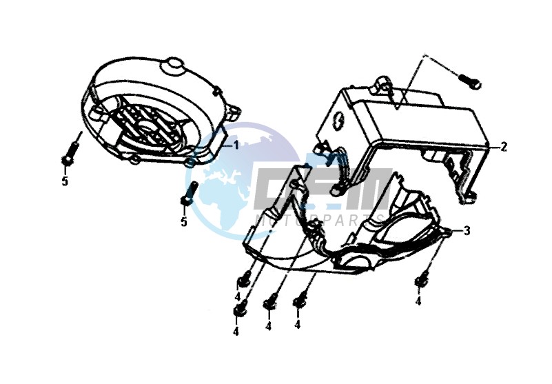 SHROUD ASSY / FIDDLE II 50 (25 KM/H) (AF05W4-NL) (E4) (L8-M0)