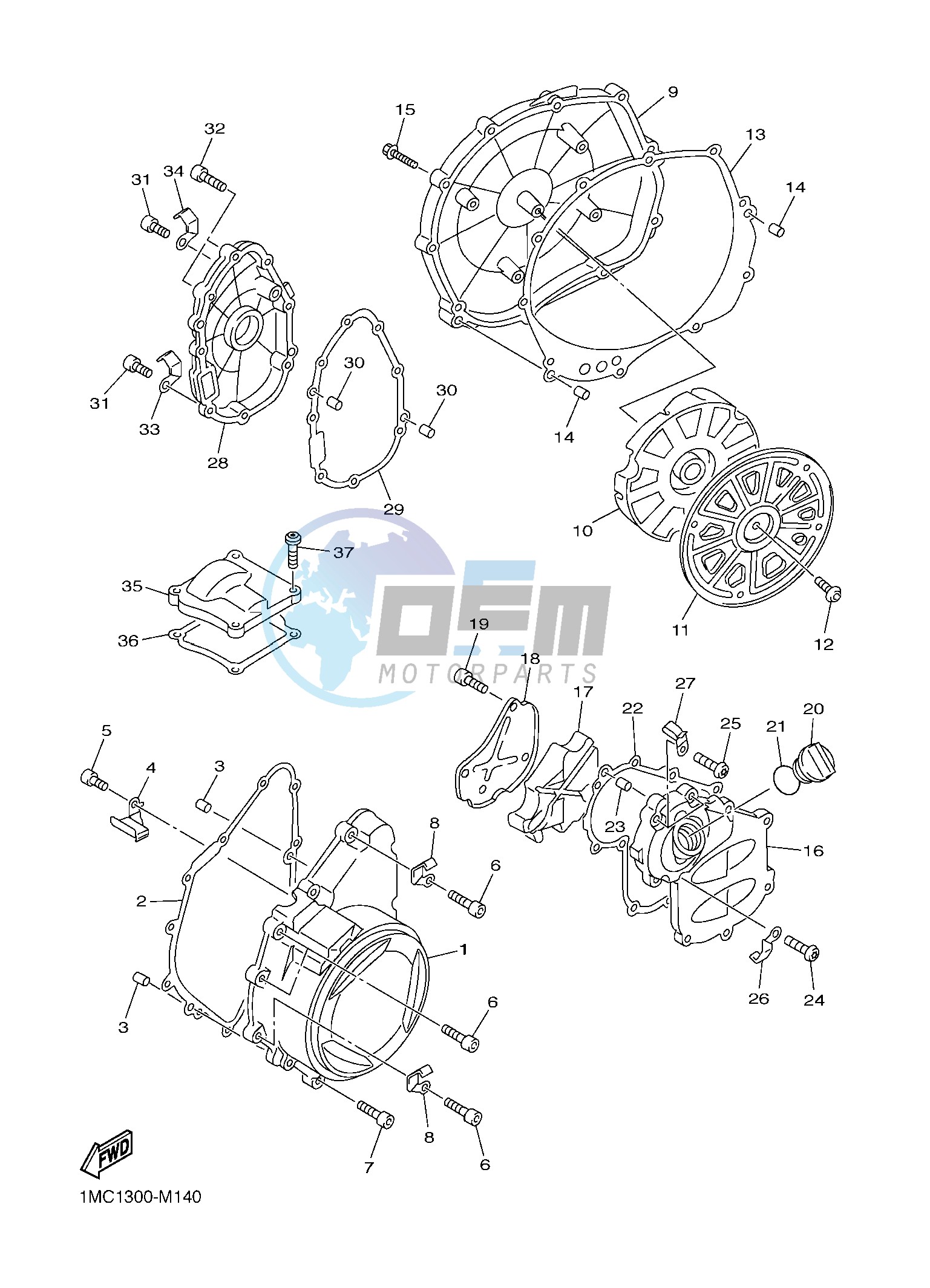 CRANKCASE COVER 1