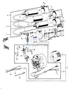 S3 A [MACH II] (A) 400 [MACH II] drawing IGNITION_GENERATOR_REGULATOR -- 74-75 S3_S3-A- -