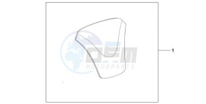 ST13009 France - (F / CMF MME) drawing TANK PAD