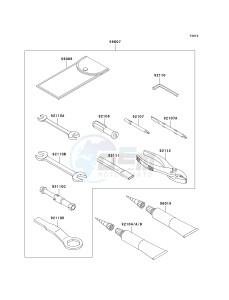 ZR 1000 B [Z1000] (7F-8F) B7F drawing OWNERS TOOLS