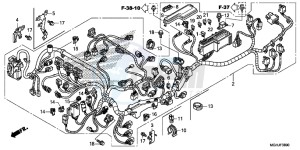 VFR1200XD Europe Direct - (ED) drawing WIRE HARNESS