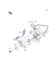 NINJA 250SL ABS BX250BGFA XX (EU ME A(FRICA) drawing Brake Pedal