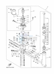 F25DETL drawing POWER-TILT-ASSEMBLY