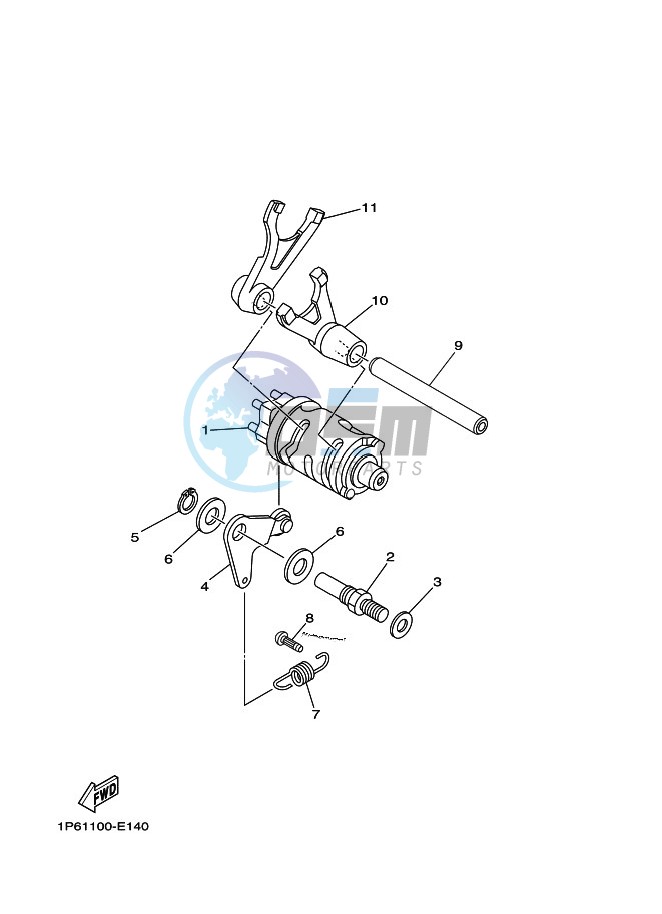 SHIFT CAM & FORK