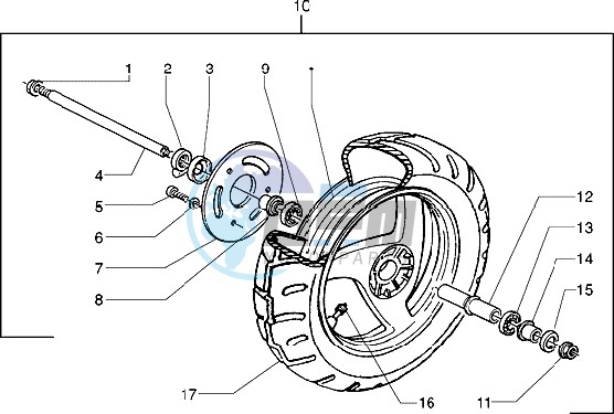 Front wheel