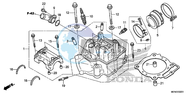 CYLINDER HEAD (F/G)