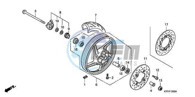 FRONT WHEEL