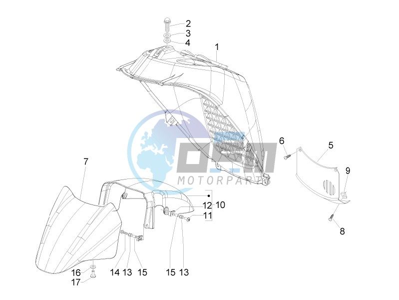 Wheel housing - Mudguard