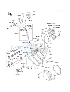 KX 85 A [KX85] (A1-A5) [KX85] drawing ENGINE COVER-- S- - -- A4_A5- -