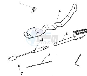 GL1800 drawing CB ANTENNA (LONG)