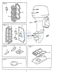 DT 65 drawing Gasket Set