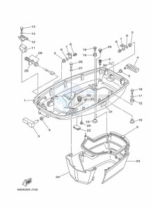 E75BMHDL drawing BOTTOM-COWLING