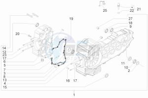 MP3 400 ie lt MP3 400 ie lt Sport drawing Crankcase