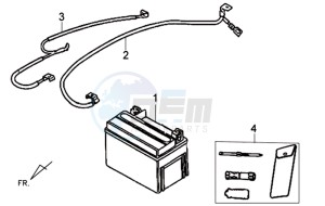 ORBIT II 50 drawing BATTERY