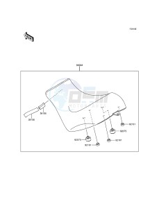 VULCAN_S EN650AFF XX (EU ME A(FRICA) drawing Accessory(Reduced Reach Seat)