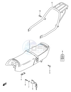 GS125 (E1) drawing SEAT