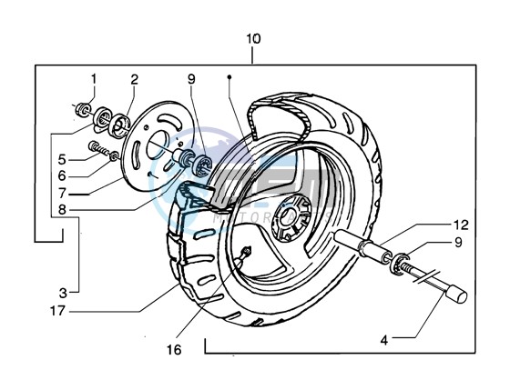 Front wheel