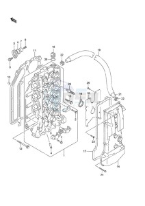 DF 140A drawing Cylinder Head