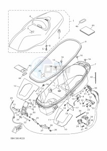 CZD300D-A XMAX 300 TECH MAX (BMK2) drawing ELECTRICAL 1