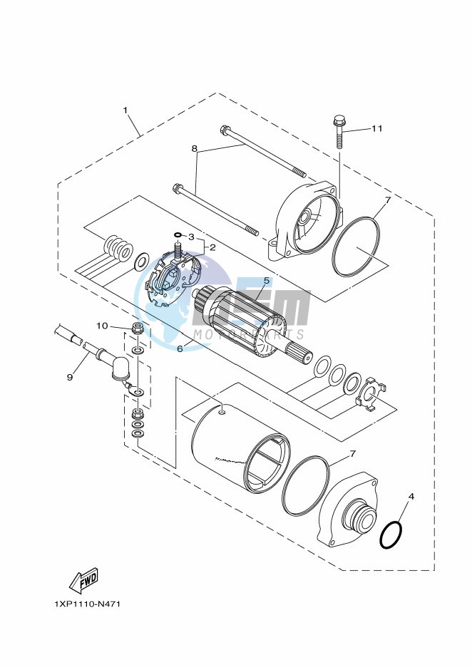 STARTING MOTOR