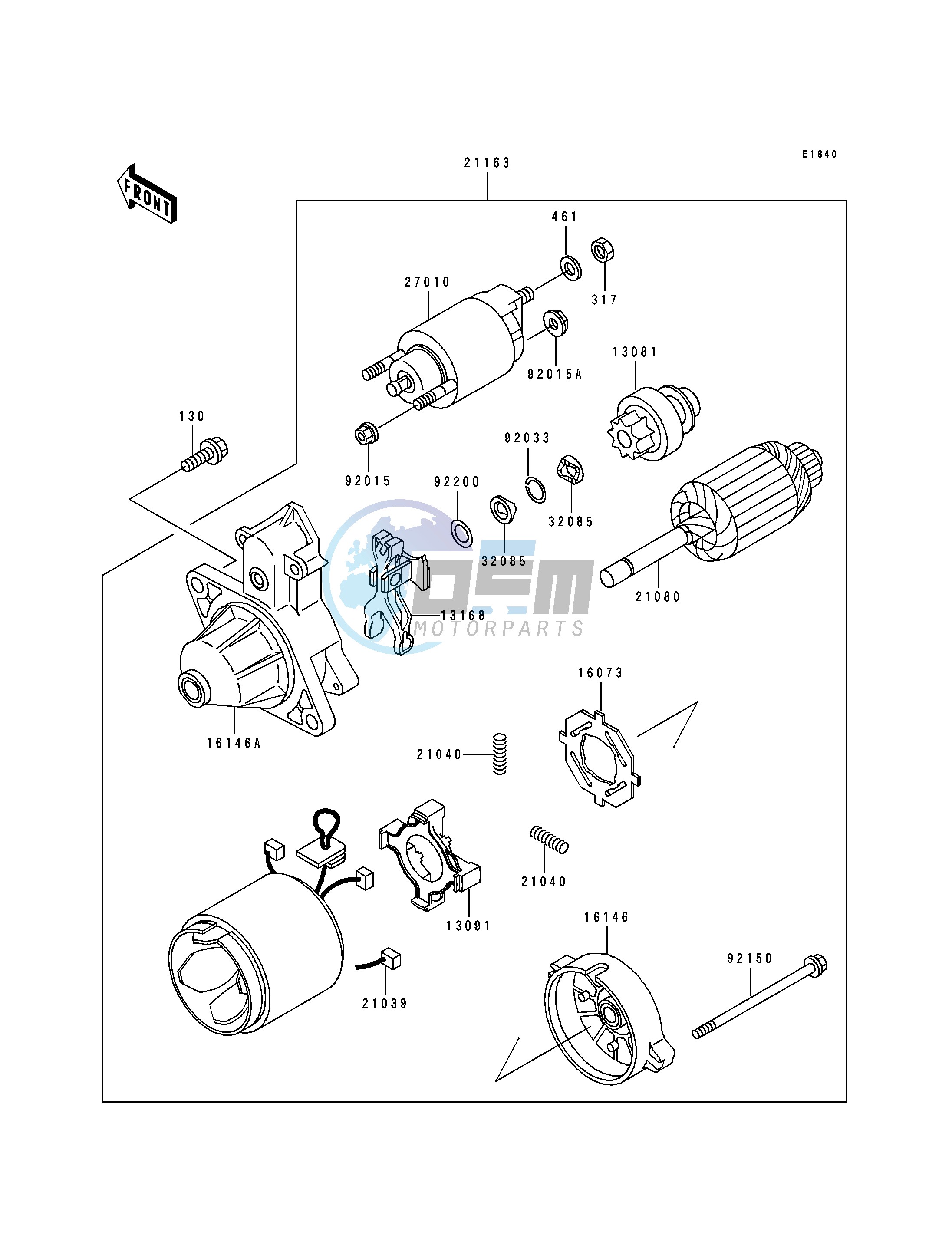 STARTER MOTOR