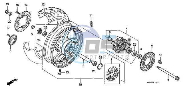 REAR WHEEL