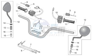 ETV 1000 Capo Nord Capo Nord drawing Standard - handlebar