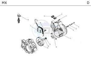 MX 50 drawing ENGINE TAV_D