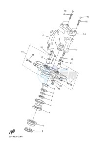 FZ1-N FZ1 (NAKED) 1000 (1EC6) drawing STEERING